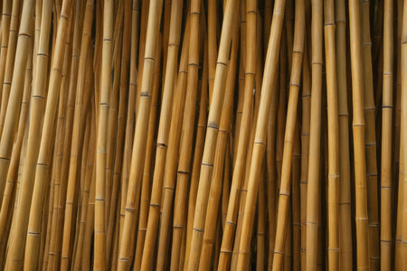 Arranged bamboo backgroundの素材