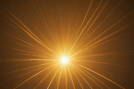 Golden radial light background materialの素材