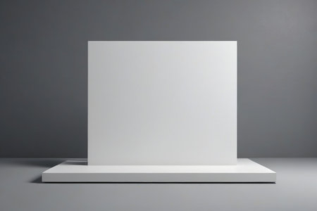 White display stand materialの素材