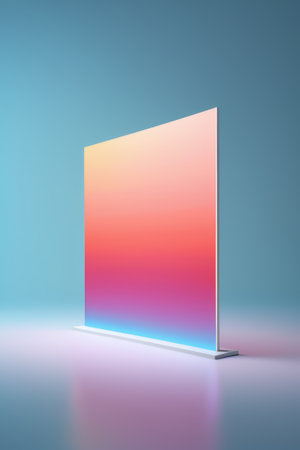 Gradient Color Display Boardの素材