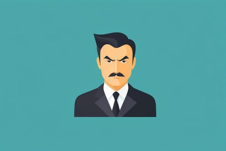 Business men cartoon imageの素材