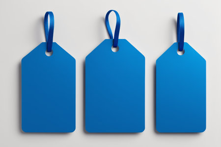 Blue Hang Tag Materialの素材