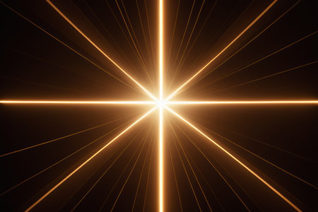 Golden radial light background materialの素材