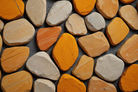 Colorful stone panels with textureの素材