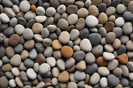 Close-up of colorful pebblesの素材