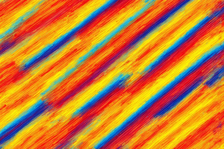 Colorful abstract striped art backgroundの素材