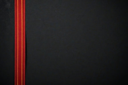 Black background with red stripes materialの素材