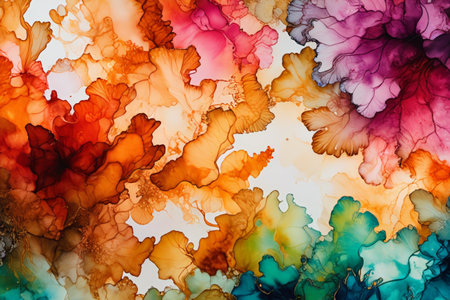 Colorful liquid art texture imageの素材