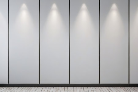 Modern minimalist interior wall backgroundの素材