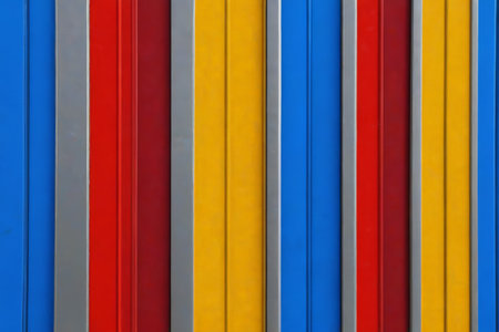 Colorful Striped Wall Materialの素材