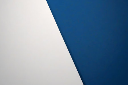 Blue and white contrasting backgroundの素材