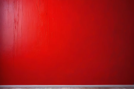 Red Textured Wall Background Materialの素材