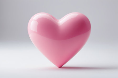 Close-up of pink heart-shaped objectの素材