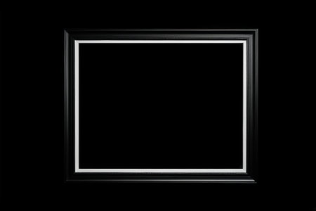 Black frame materialの素材