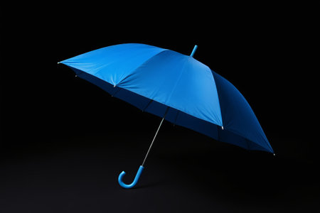 Close up of Blue Umbrellaの素材