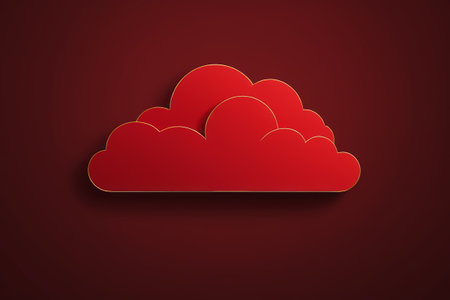 Red Cloud Icon Materialの素材