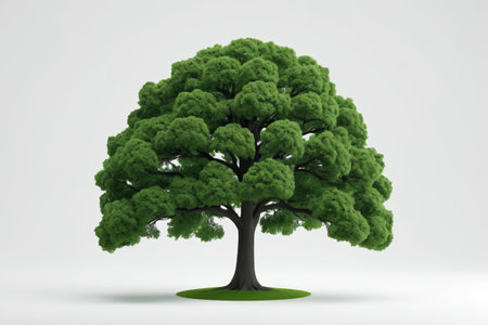 Green Tree 3D Modelの素材