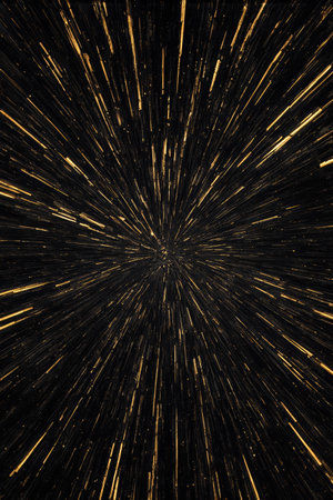 Golden ray radiation background materialの素材