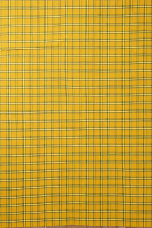 Yellow plaid fabric texture materialの素材