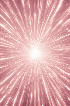 Pink Radial Light Background Materialの素材
