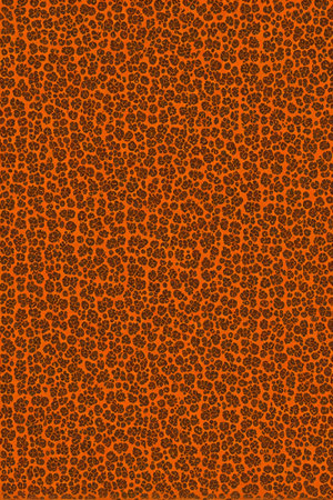 Orange leopard print pattern background textureの素材