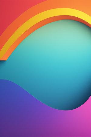 Color Gradient Abstract Background Patternの素材