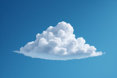 there is a cloud that is floating in the skyの素材