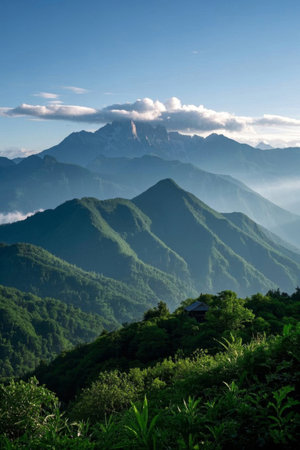 Qingshan Yunhai Natural Sceneryの素材