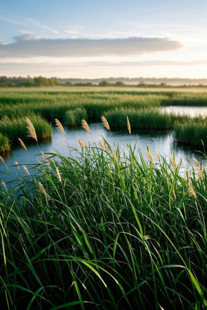 River reed natureの素材