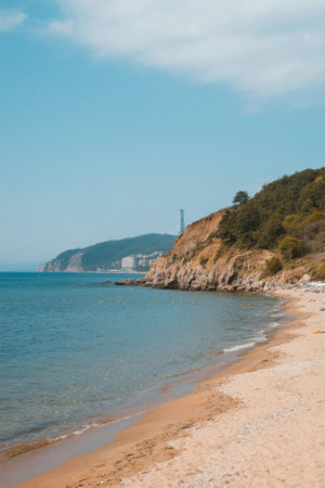 Beach natural sceneryの素材