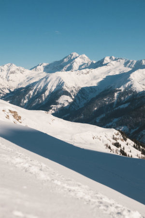 Panoramic view of the natural landscape of Snow Mountainの素材