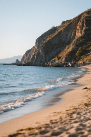 Coastal beaches and cliffsの素材