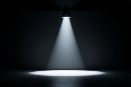 Stage Spotlight Lighting Sceneの素材