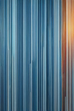 Blue Orange Gradient Vertical Stripes Abstract Backgroundの素材