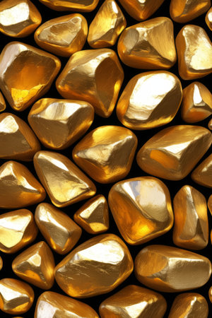 Gold gemstone arrangement screenの素材