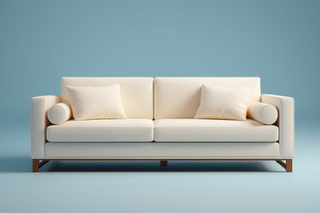 Modern minimalist loveseatの素材