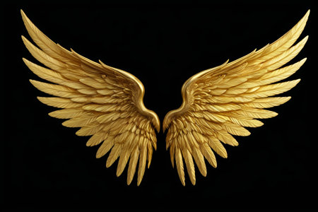 Golden Wings Element Materialの素材