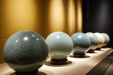 Ball crafts on displayの素材