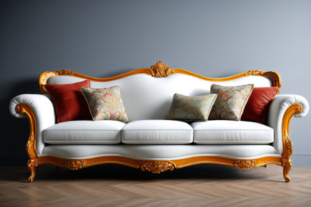 Interior luxury decorative style sofaの素材