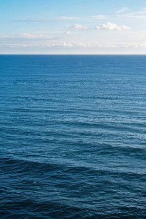 Blue Ocean and Sky Natural Landscapeの素材