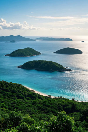 Island Blue Ocean Natureの素材