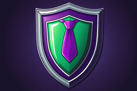 Lead with shield design materialの素材