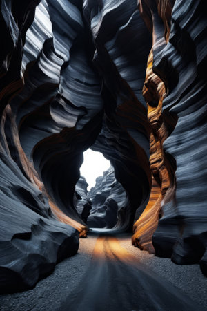 Canyon sandstone natural sceneryの素材