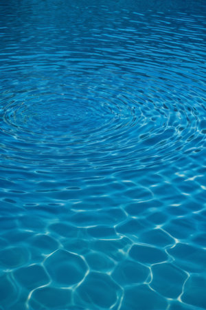 Blue Water Ripple Materialの素材