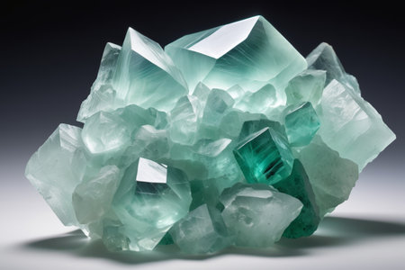 Close up of Green Crystal Oreの素材