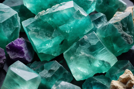 Emerald Mineral Close upの素材