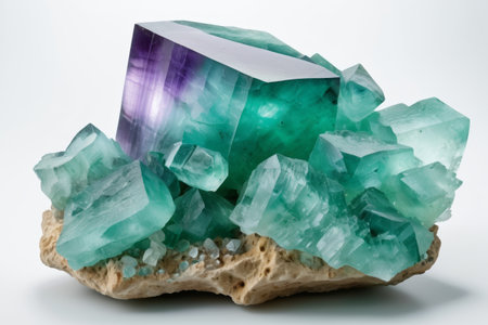 Close up of colorful mineral crystalsの素材