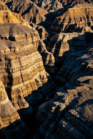 The magnificent and unique Danxia landform landscapeの素材
