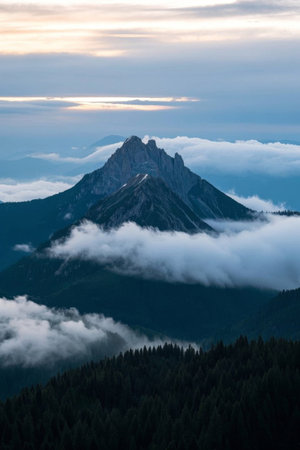 Misty Mountain Landscapeの素材