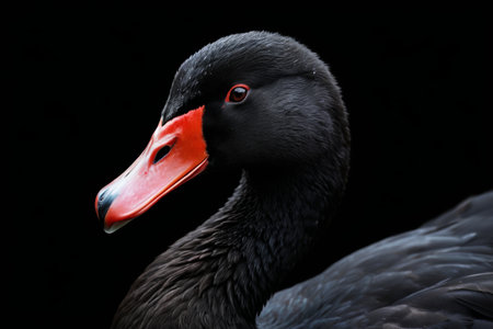 Black Swan Close-upの素材